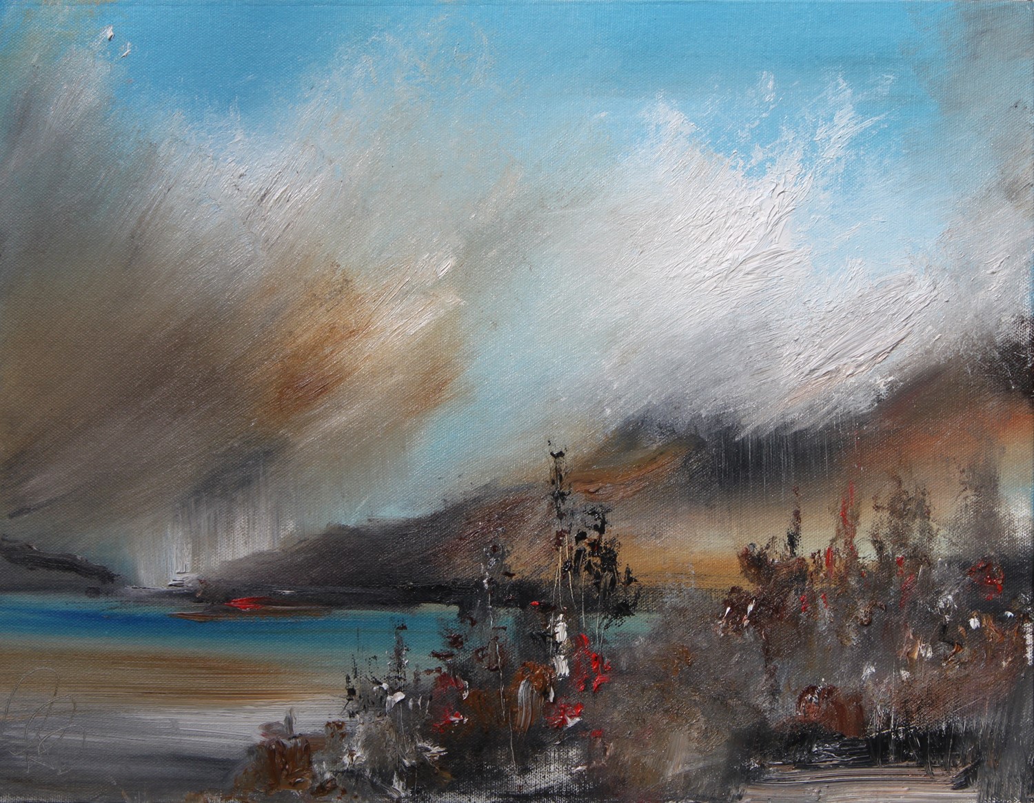 'Loch Shores' by artist Rosanne Barr